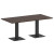 First Стол прямоугольный KSPRG-4 Венге Цаво/Металл Антрацит 1800*900*750