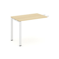 Стайл Проджект Брифинг-приставка SN-6P.BR-004 Акация Лорка/Металл Белый 1180*600*750