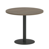 Yalta Стол круглый LT.SPRG-1 Вяз Благородный/Металл Антрацит 900*900*750