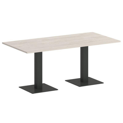 Onix Direct Стол прямоугольный O.SPRG-4 Денвер Светлый/Металл Антрацит 1800*900*750