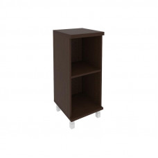 First Стеллаж низкий узкий KSU-3 Венге Цаво 401*432*958