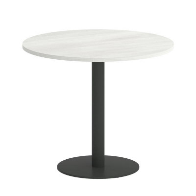 Yalta Стол круглый LT.SPRG-1 Снежная Патина/Металл Антрацит 900*900*750
