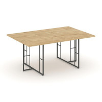 Rift Direct Стол переговорный RF.SPRG-002 Тиквуд Светлый/Металл Антрацит 1780*1180*750