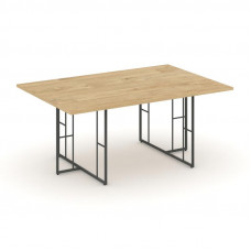 Rift Direct Стол переговорный RF.SPRG-002 Тиквуд Светлый/Металл Антрацит 1780*1180*750