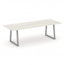 Style Project Direct Стол переговорный SN-6T1.SPRG-258.3 Дуб Наварра/Металл Серый 2580*980*750