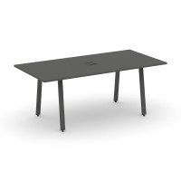 Style Project Direct Стол переговорный SN-6A.SPRG-198 Антрацит/Металл Антрацит/Заглушка Металл Антра