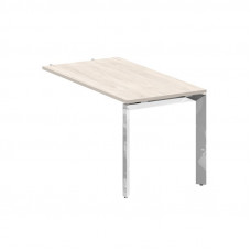 Onix Direct Lux Брифинг-приставка П-обр. м/к M-O.MP-BR-13 Денвер Светлый/Нержавеющая Сталь/Хром 1380