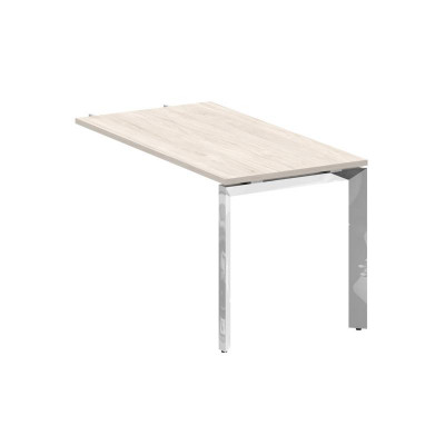 Onix Direct Lux Брифинг-приставка П-обр. м/к M-O.MP-BR-13 Денвер Светлый/Нержавеющая Сталь/Хром 1380