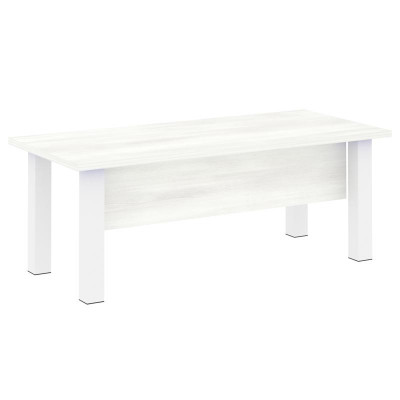 Yalta Стол руководителя LT.D-20.1 Снежная Патина/Металл Белый 2000*900*750