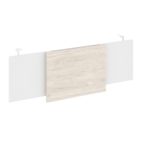 Onix Direct Царга стола руководителя O.M-CSR-4 Денвер Светлый/Белый Бриллиант/Металл Белый 1340*450*