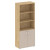 Shift Шкаф высокий широкий SK.ST-1.1 Тиквуд Светлый/Капучино 800*420*1977