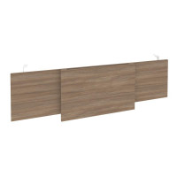 Onix Direct Царга стола руководителя O.M-CSR-5 Дуб Аризона/Металл Белый 1540*450*54