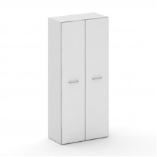 Cross Шкаф широкий высокий CR.ST-103 white Белый Бриллиант UM/Лакобель Белый 896*460*2000