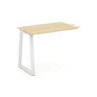 Стайл Проджект Брифинг-приставка SN-6T1.BR-004 Акация Лорка/Металл Белый 1180*600*750