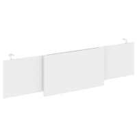 Onix Direct Lux Царга стола руководителя O.M-CSR-6 Белый Бриллиант/Хром 1740*450*54