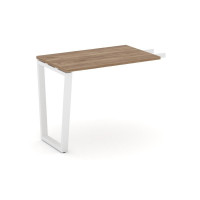 Стайл Проджект Брифинг-приставка SN-6T2.BR-001 Дуб Табак/Металл Белый 580*600*750