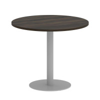 Yalta Стол круглый LT.SPRG-1 Дуб Мали/Металл Серый 900*900*750