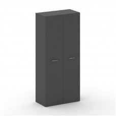 Шкаф офисный широкий высокий Фреско 896*460*2000 FRU.ST-102 Базальт UM