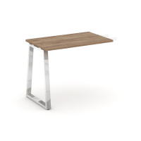 Style Project Direct Lux Брифинг-приставка M-SN-6T1.BR-004 Дуб Табак/Нержавеющая Сталь/Хром 1180*600