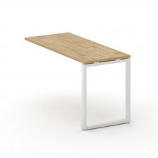 Брифинг-приставка Шифт 1400*600*753 SK.BR-140.P Тиквуд Светлый/Металл Белый