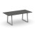 Style Project Direct Стол переговорный SN-6T1.SPRG-198.3 Антрацит/Металл Серый 1980*980*750 Style Project Direct Стол переговорный SN-6T1.SPRG-198.3 Антрацит/Металл Серый 1980*980*750