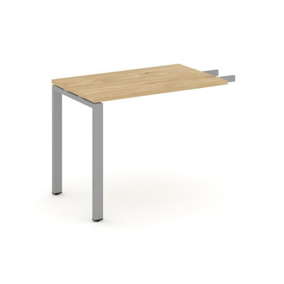 Стайл Проджект Брифинг-приставка SN-6P.BR-003 Тиквуд Светлый/Металл Серый 980*600*750