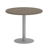 Yalta Стол круглый LT.SPRG-1 Вяз Благородный/Металл Серый 900*900*750