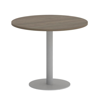 Yalta Стол круглый LT.SPRG-1 Вяз Благородный/Металл Серый 900*900*750