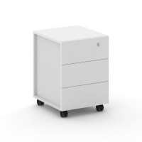 Тумба мобильная CRU.TM-1 Белый Бриллиант UM 420*460*587