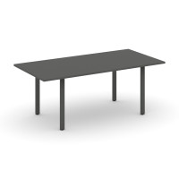 Стол переговорный Стайл Проджект Директ 1980*980*750 SN-6P.SPRG-198.3 Антрацит/Металл Антрацит