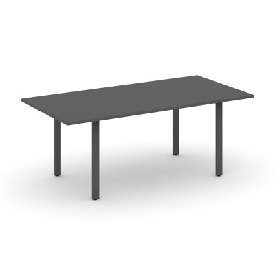 Style Project Direct Стол переговорный SN-6P.SPRG-198.3 Антрацит/Металл Антрацит 1980*980*750
