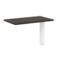 Yalta Брифинг-приставка LT.BR-2 Дуб Мали/Металл Белый 1200*700*750