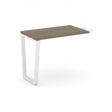 Стайл Проджект Брифинг-приставка SN-6T2.BR-003 Вяз Благородный/Металл Белый 980*600*750