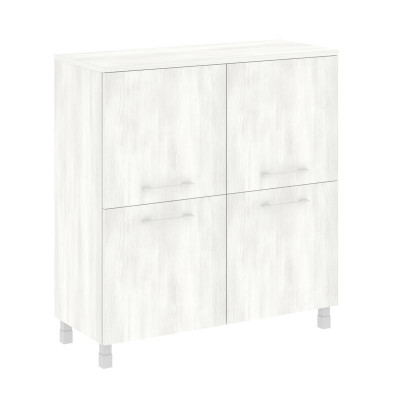 Yalta Шкаф квадратный LT.SD-1.1 Снежная Патина 1098*452*1168