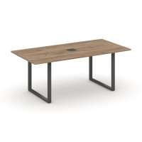 Style Project Direct Стол переговорный SN-6O.SPRG-198 Дуб Табак/Металл Антрацит/Заглушка Металл Антр