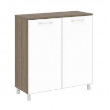 Yalta Шкаф квадратный LT.SD-1.4 R white Вяз Благородный/Стекло White 1098*452*1168