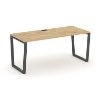 Style Project Direct Стол письменный SN-6T2.SR-013.M Тиквуд Светлый/Металл Антрацит/Заглушка Металл