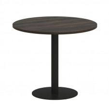 Onix Direct Стол круглый O.SPRG-1 Дуб Мали/Металл Черный 900*900*750