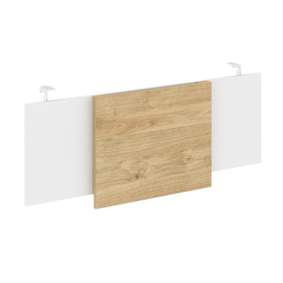 Onix Direct Lux Царга стола руководителя O.M-CSR-3 Белый Бриллиант/Тиквуд Светлый/Хром 1140*450*54