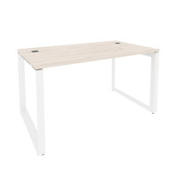 Onix Direct Стол рабочий руководителя на О-образном м/к O.MO-SRR-3.8 Денвер Светлый/Металл Белый 138