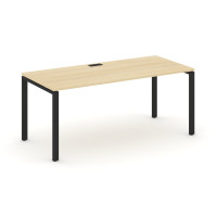 Стол письменный Стайл Проджект Директ 1980*800*750 SN-6P.SR-026.M Акация Лорка/Металл Черный/Заглушка Металл Черный