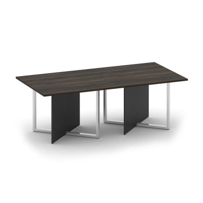 Shift Стол переговорный, двойной, прямоугольный SK.SP-KV-110-2 Дуб Мали/Антрацит 2200*1100*753