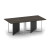 Shift Стол переговорный, двойной, прямоугольный SK.SP-KV-110-2 Дуб Мали/Антрацит 2200*1100*753