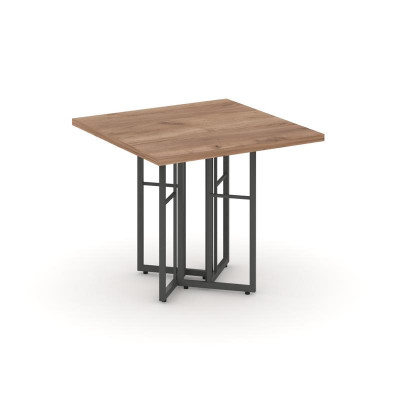 Rift Direct Стол журнальный RF.SJ-001 Дуб Табак/Металл Антрацит 680*680*580