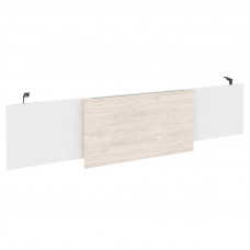 Onix Direct Царга стола руководителя O.M-CSR-6 Белый Бриллиант/Денвер Светлый/Металл Антрацит 1740*4