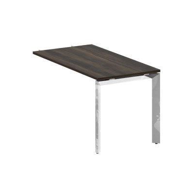 Onix Direct Lux Брифинг-приставка П-обр. м/к M-O.MP-BR-13 Дуб Мали/Нержавеющая Сталь/Хром 1380*720*7