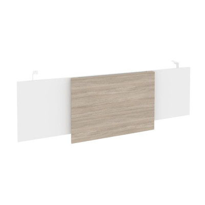 Onix Direct Царга стола руководителя O.M-CSR-4 Белый Бриллиант/Дуб Аттик/Металл Белый 1340*450*54