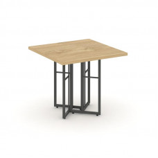 Rift Direct Стол журнальный RF.SJ-001 Тиквуд Светлый/Металл Антрацит 680*680*580