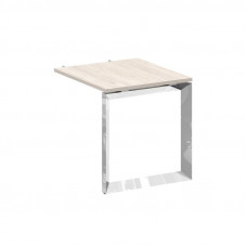 Onix Direct Lux Брифинг-приставка О-обр. м/к M-O.MO-BR-7 Денвер Светлый/Нержавеющая Сталь/Хром 780*7