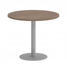 Onix Direct Стол круглый O.SPRG-1 Дуб Аризона/Металл Серый 900*900*750